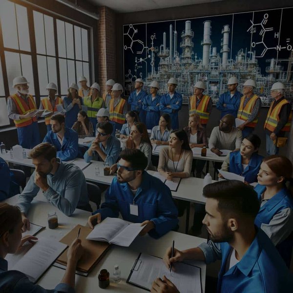 Comment former les employés à la prévention des risques professionnels dans l'industrie chimique ?